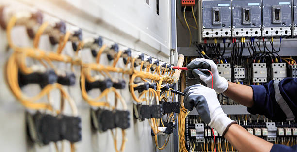 Professional Electrician technician working in Galena Park, TX